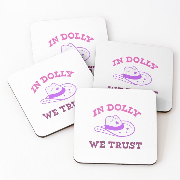 Item preview, Retro Cowgirl Vibes: In Dolly We Trust Hat Design designed and sold by Timegraf.