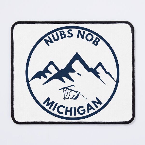 Item preview, Nubs Nob Ski Resort Michigan Mountains designed and sold by karmdaf.