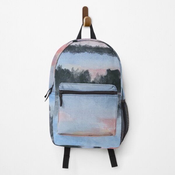 Item preview, Watercolor painting of sunset at the boardwalk designed and sold by Jmb67.