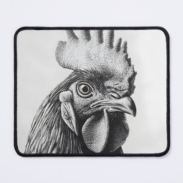 Item preview, Realistic Rooster pencil drawing designed and sold by Pencil-Art.