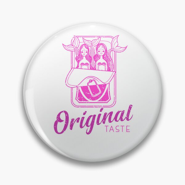 Item preview, Mermaids Sardine. Original Taste. Pink designed and sold by Cristina Galerina.