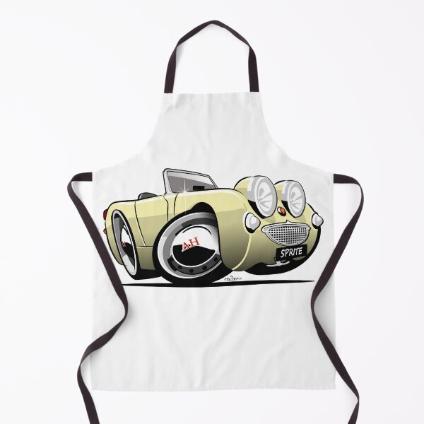 Item preview, Frogeye Sprite caricature Primrose designed and sold by car2oonz.