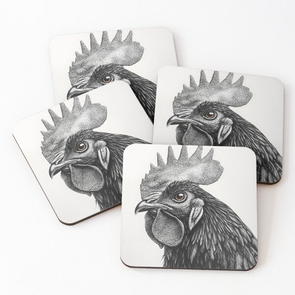 Item preview, Realistic Rooster pencil drawing designed and sold by Pencil-Art.