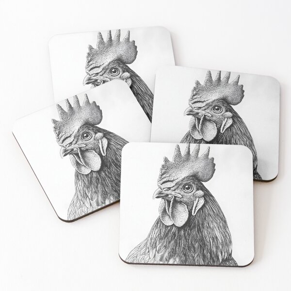 Item preview, Realistic Rooster pencil drawing designed and sold by Pencil-Art.