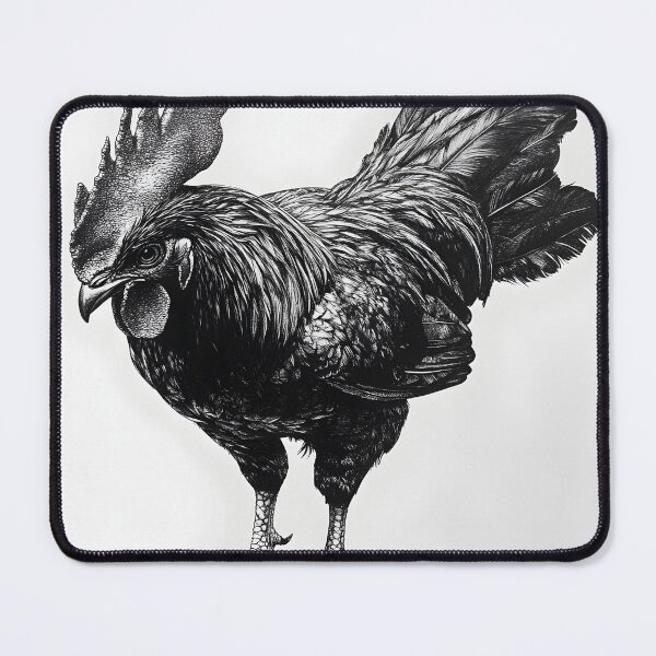 Item preview, Realistic Rooster pencil drawing designed and sold by Pencil-Art.