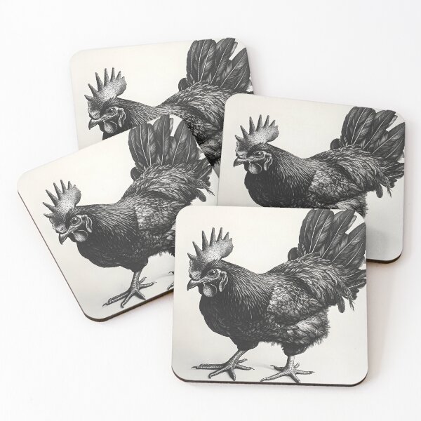 Item preview, Realistic Rooster pencil drawing designed and sold by Pencil-Art.