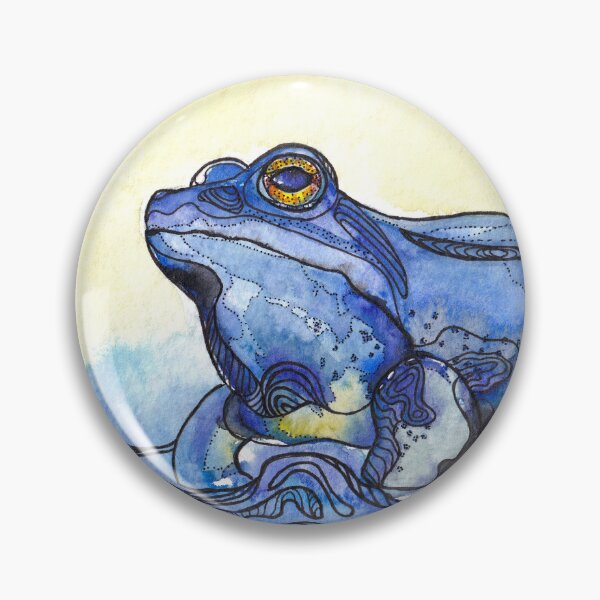 Artikelvorschau, Moorfrosch2 Aquarell entworfen und verkauft von EwieEnte.