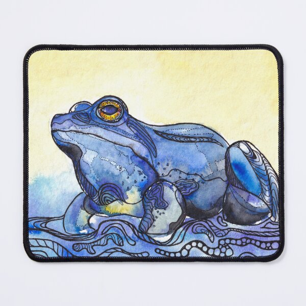 Item preview, Moorfrosch2 watercolor designed and sold by EwieEnte.