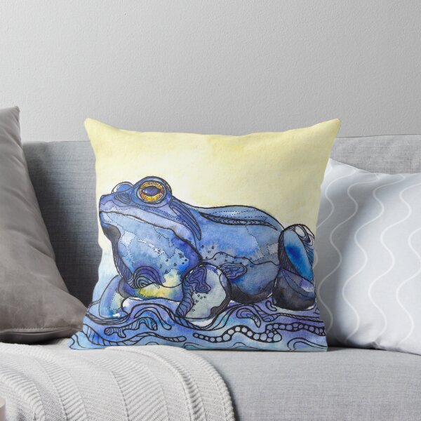 Item preview, Moorfrosch2 watercolor designed and sold by EwieEnte.