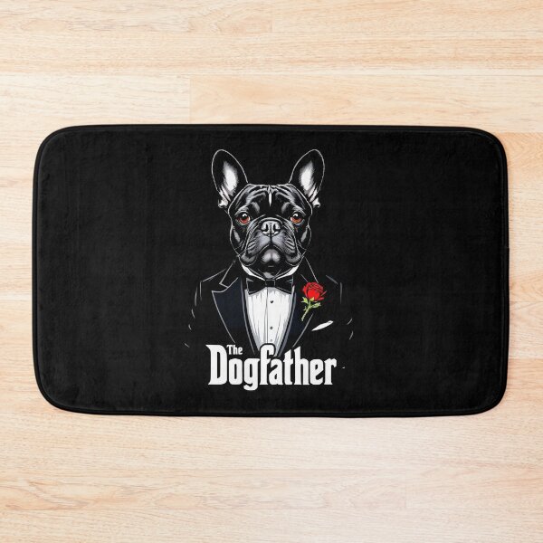 Item preview, The Dogfather – Funny French Bulldog Mafia Parody Design designed and sold by Aredbox.