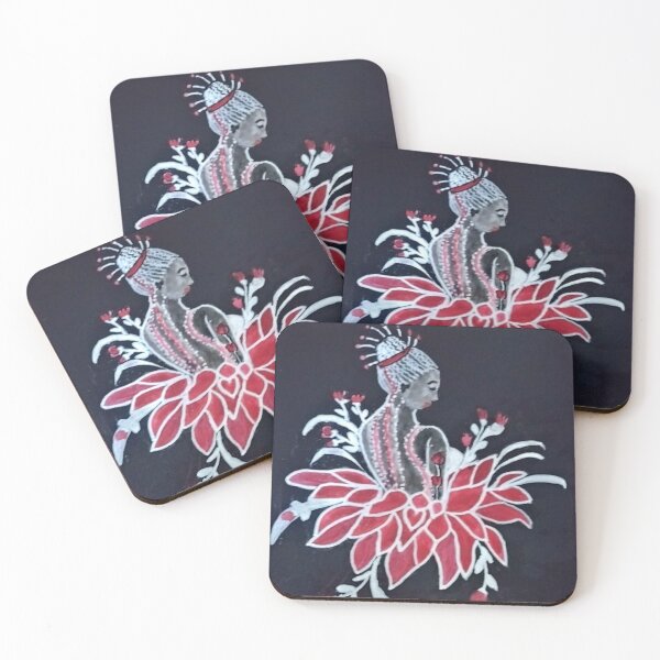Item preview, woman,coming,out,of,the,flower designed and sold by Valeriartist.