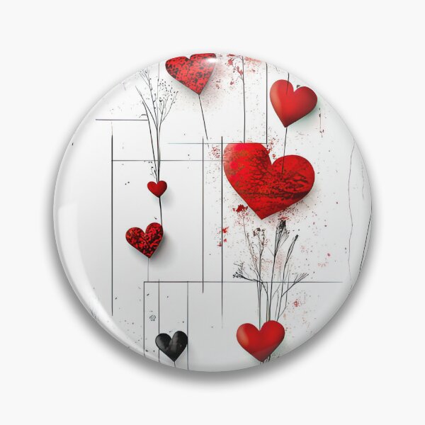 Item preview, Love in Abstract Valentine's Day designed and sold by Art By Bob Kramer.
