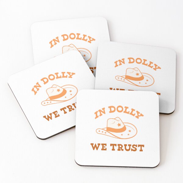 Item preview, Retro Cowgirl Vibes: In Dolly We Trust Hat Design designed and sold by Timegraf.