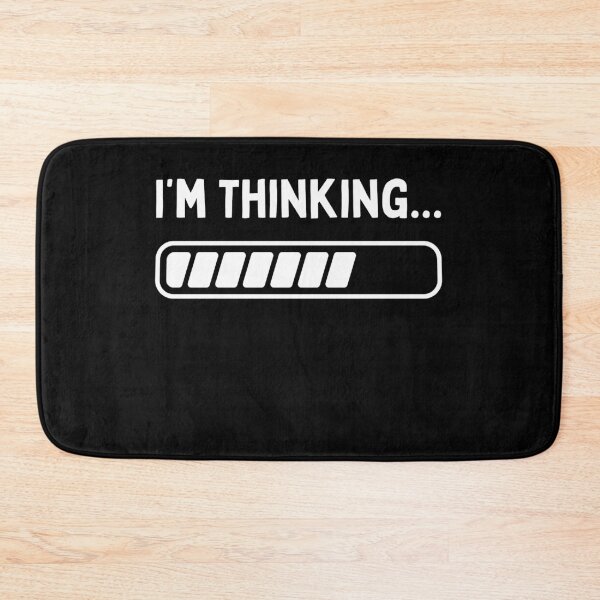 Item preview, I'm thinking t-shirt - funny gift designed and sold by Textees25.