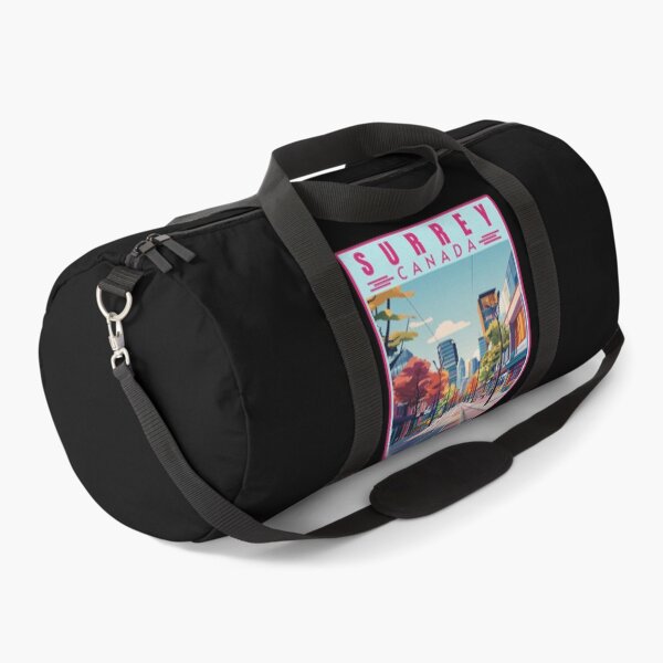Item preview, Surrey in British Columbia Canada Retro Travel Art Landscape designed and sold by MaateoDesign.