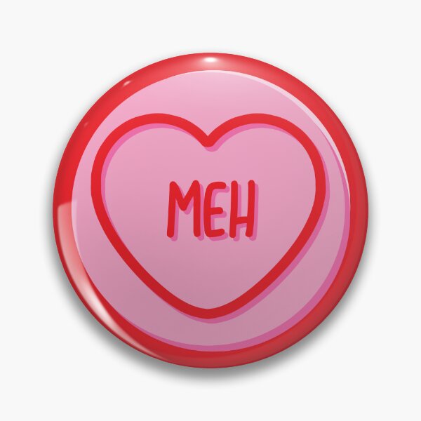 Item preview, Meh Loveheart designed and sold by SideQuest - Scribbled Chaos!.