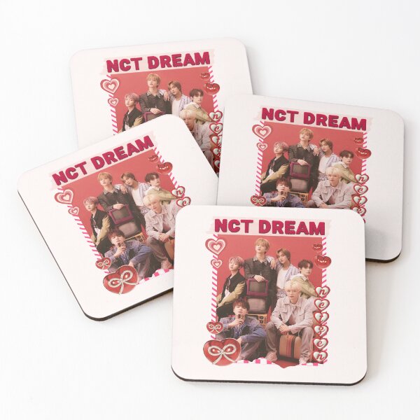 Item preview, NCT DREAM Red Y2K Preppy Scrapbook Collage Design  designed and sold by HELL0WBELLO.