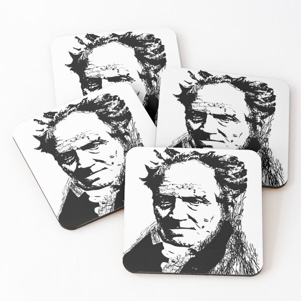 Item preview, Arthur Schopenhauer Pencil Portrait designed and sold by umayana.art.