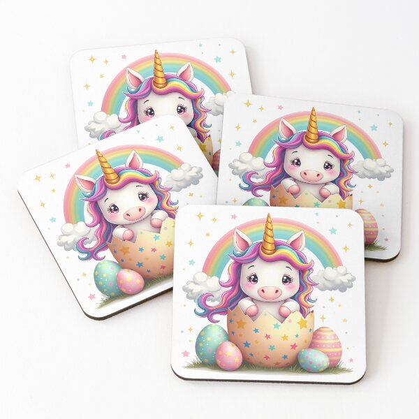 Item preview, easter unicorn  designed and sold by jkrphoto.