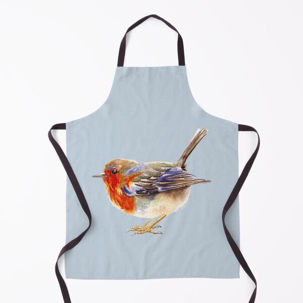 Item preview, robin watercolor designed and sold by EwieEnte.