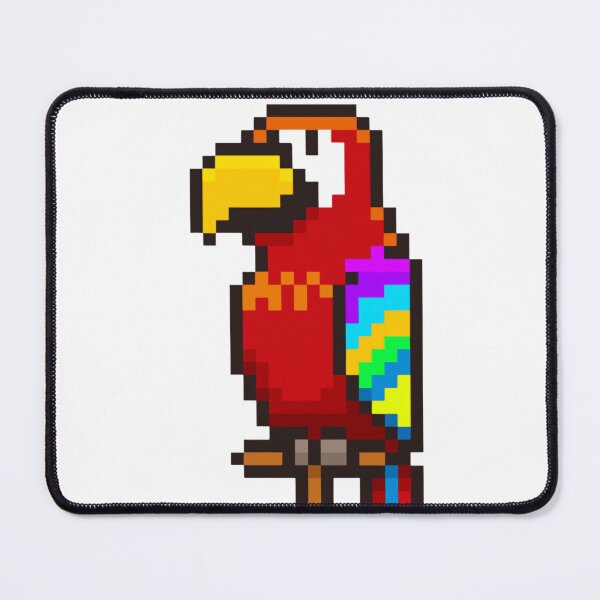 Item preview, Pixel Art Parrot with Vibrant Colors designed and sold by K1llexx.