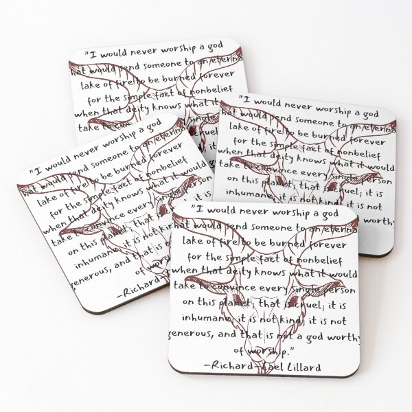 Item preview, "A God Worthy of Worship?" – Richard-Lael Lillard Quote designed and sold by jazweerink.