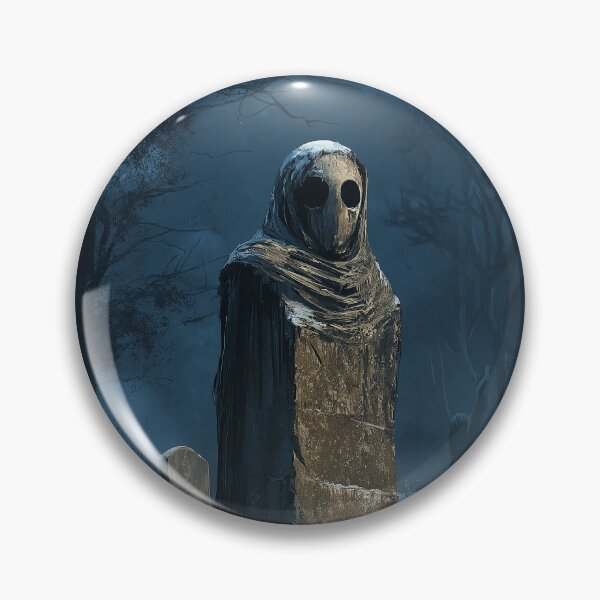 Item preview, Haunted Cemetery Guardian – Dark Gothic Horror Aesthetic designed and sold by VisualArtsOasis.