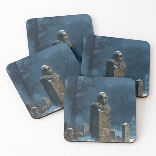 Item preview, Haunted Cemetery Guardian – Dark Gothic Horror Aesthetic designed and sold by VisualArtsOasis.