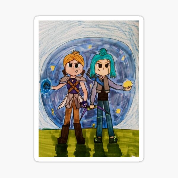 Item preview, Vally and Believe Concept Art designed and sold by ChiaDrawz.
