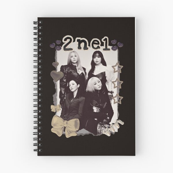 Item preview, 2NE1 Scrapbook Collage: Cozy Gold Y2K Preppy Vintage Design designed and sold by HELL0WBELLO.
