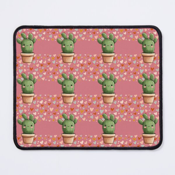 Item preview, Cute cactus with little hearts pattern designed and sold by Topmel.