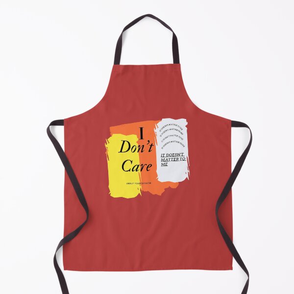 Item preview, I don't Care  designed and sold by NewJuniorStore.
