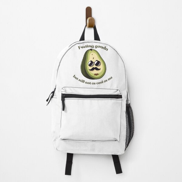 Item preview, "Feel Gouda But Still Not As Cool As Me – Avocado Humor Design" designed and sold by Luka Emad.