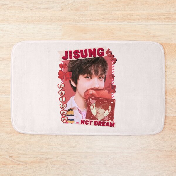 Item preview, NCT DREAM Red Y2K Preppy Jisung Scrapbook Collage Design  designed and sold by HELL0WBELLO.