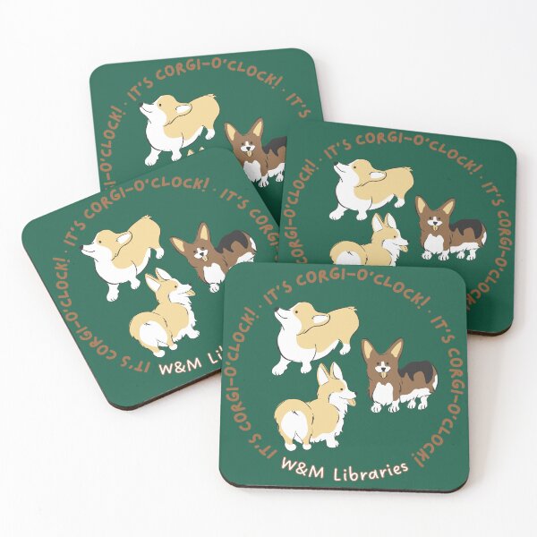 Item preview, It's Corgi-O'Clock! - Library Besties Edition designed and sold by bryce-wm.