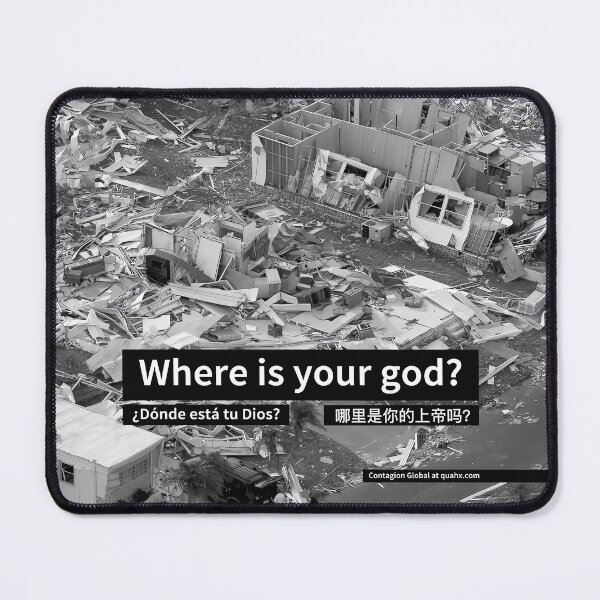 Item preview, Where is your god? designed and sold by Quahx.