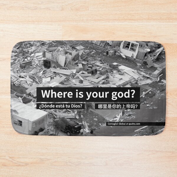 Item preview, Where is your god? designed and sold by Quahx.
