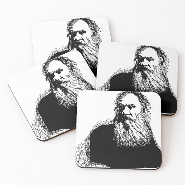 Item preview, Lev Tolstoy Pencil Portrait designed and sold by umayana.art.