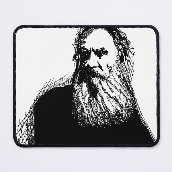 Item preview, Lev Tolstoy Pencil Portrait designed and sold by umayana.art.
