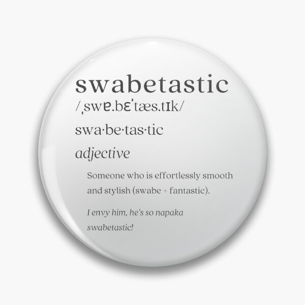 Artikelvorschau, Wörterbuch: swabetastic entworfen und verkauft von nature. electrified..
