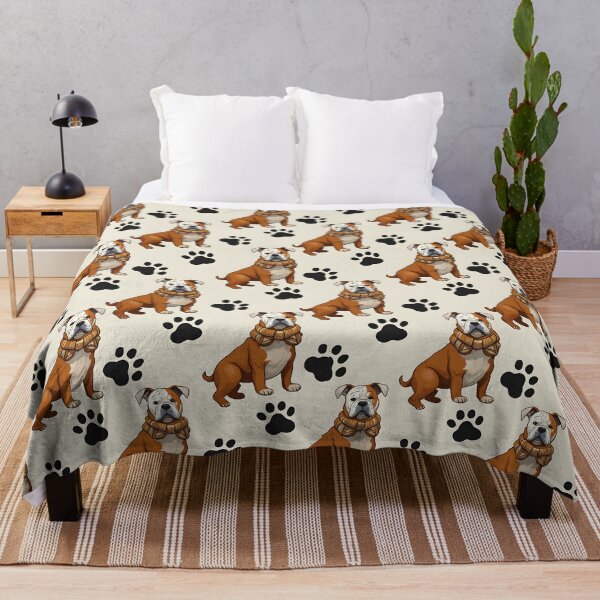 Item preview, Cozy Bulldog Charm: Duvets, Canvas Prints, Shower Curtains designed and sold by CelestialAllure.