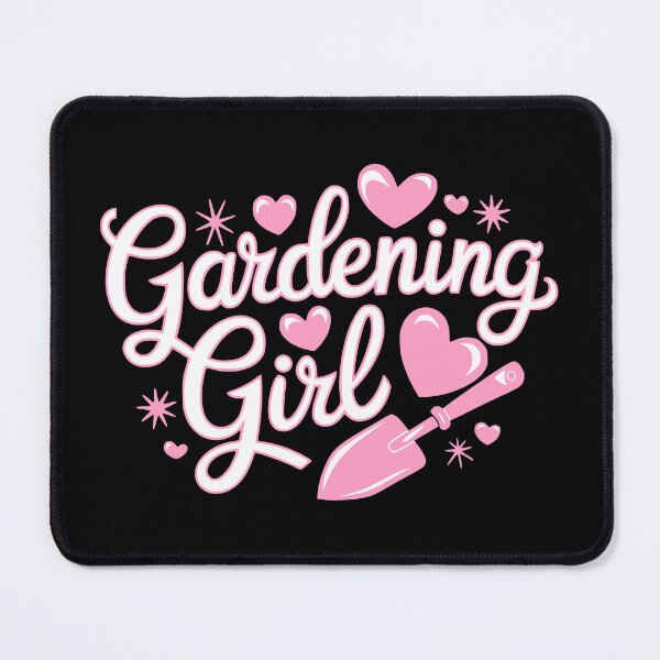 Item preview, Gardening Girl! Pink Girly Gardening designed and sold by PMCreative.