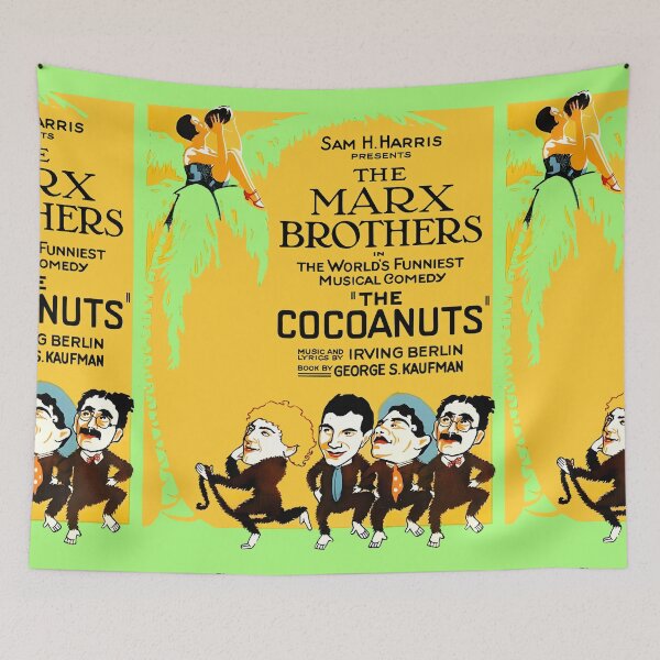 Item preview, Marx Brothers Movie Poster The Cocoanuts 1929 designed and sold by ArchimedesPrime.