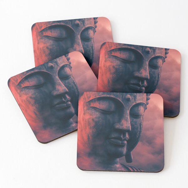 Item preview, Buddha Statue In The Clouds designed and sold by AdamesArtStudio.
