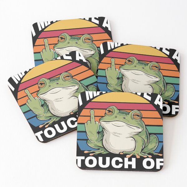 Item preview, Tism Frog I May Have A Touch of The Tism designed and sold by KitonicTees.
