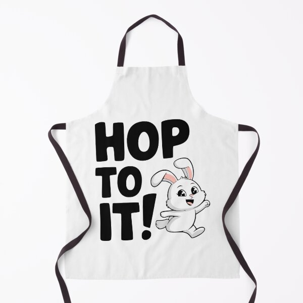 Item preview, Hop To It! Cute Funny Bunny Puns designed and sold by PMCreative.