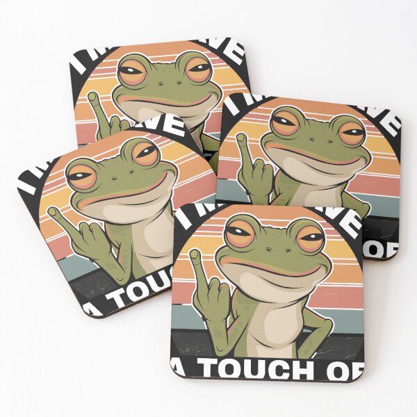 Item preview, Tism Frog I May Have A Touch of The Tism designed and sold by KitonicTees.