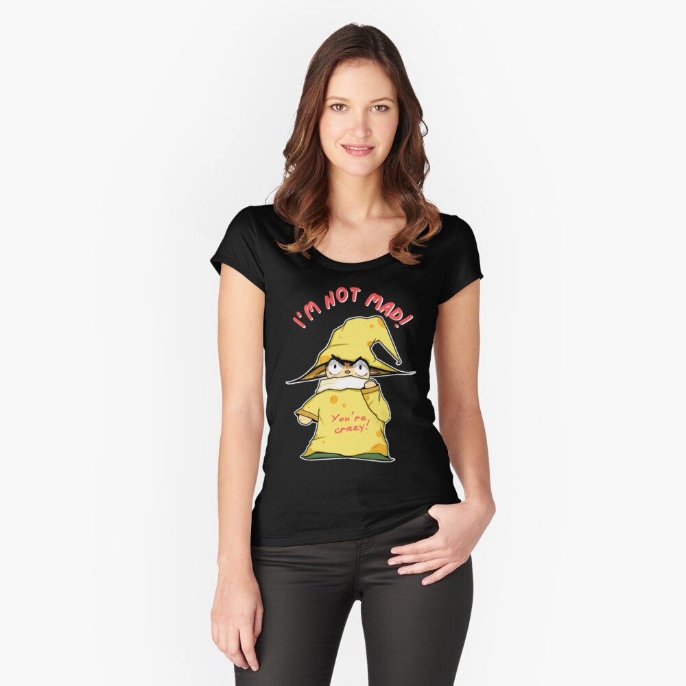 Item preview, Fitted Scoop T-Shirt designed and sold by PoliCromix.