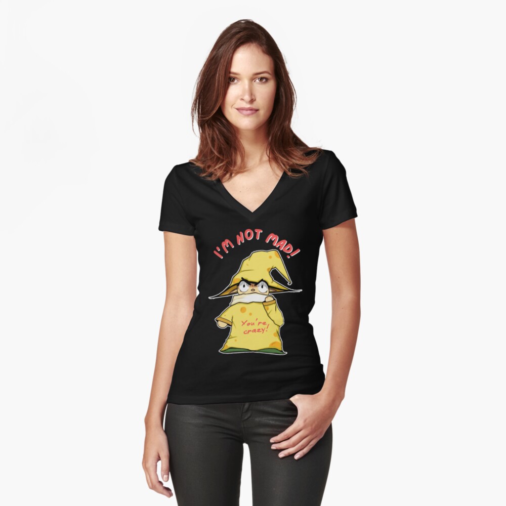 Item preview, Fitted V-Neck T-Shirt designed and sold by PoliCromix.