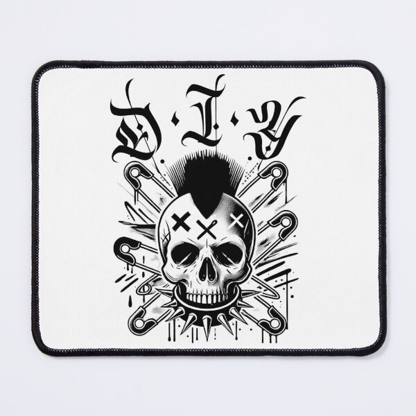 Item preview, Punk DIY Skull designed and sold by UNK-Fatigues.